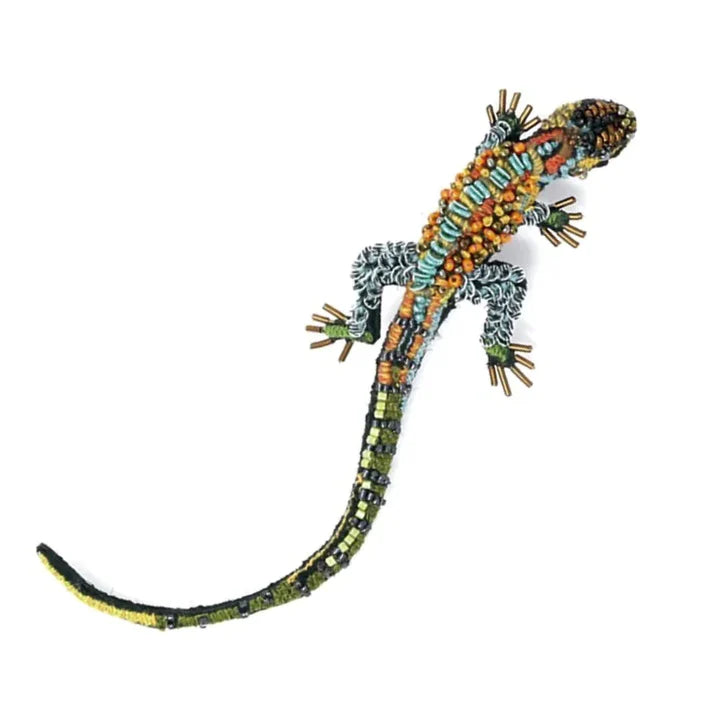 Trovelore Caiman Lizard Brooch