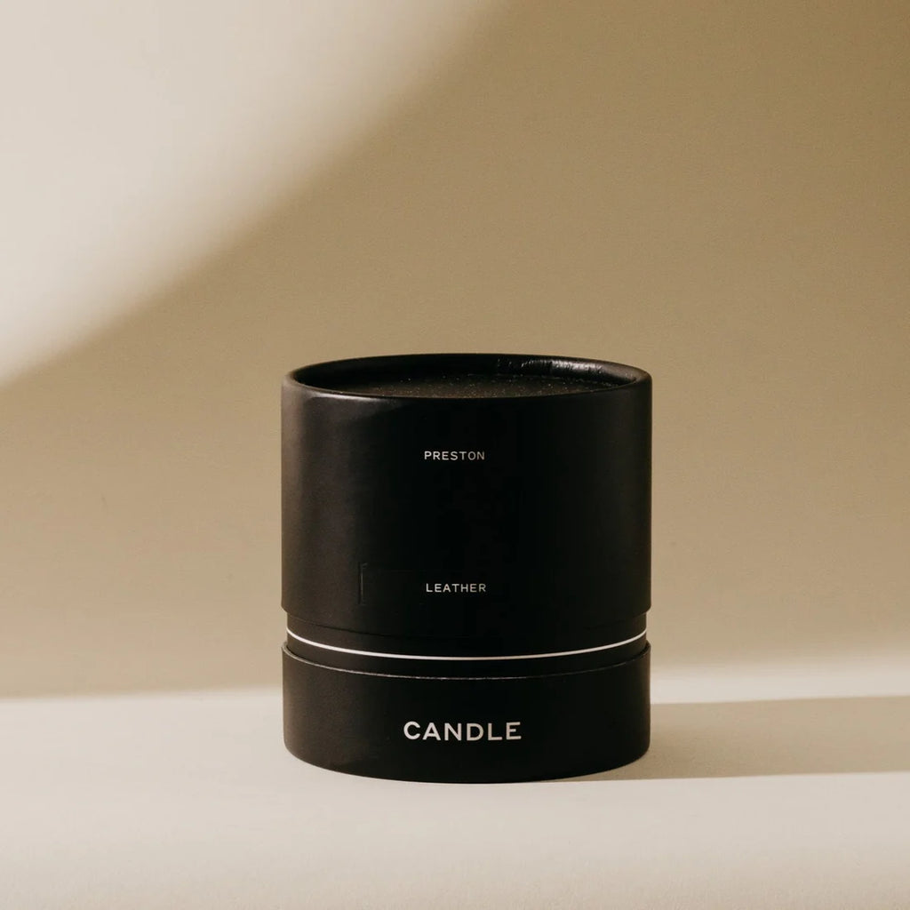 Preston Grooming Candle - Leather | 7 oz.