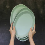 Haand Soup/Dinner Bowl - Skali | 9.5 in + 45 oz - Celadon Green