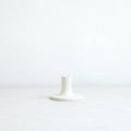 The Floral Society - Ceramic Taper Holder Medium | Matte White