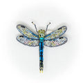 Trovelore Common Hawker Dragonfly Brooch