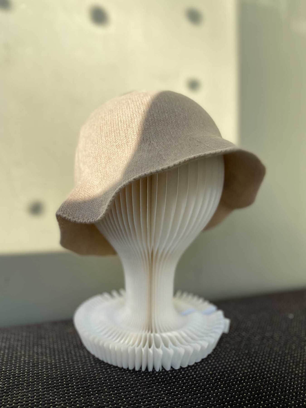 Oats & Rice Cashmere Bucket Hat | Cream