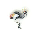 Trovelore Crowned Crane Brooch