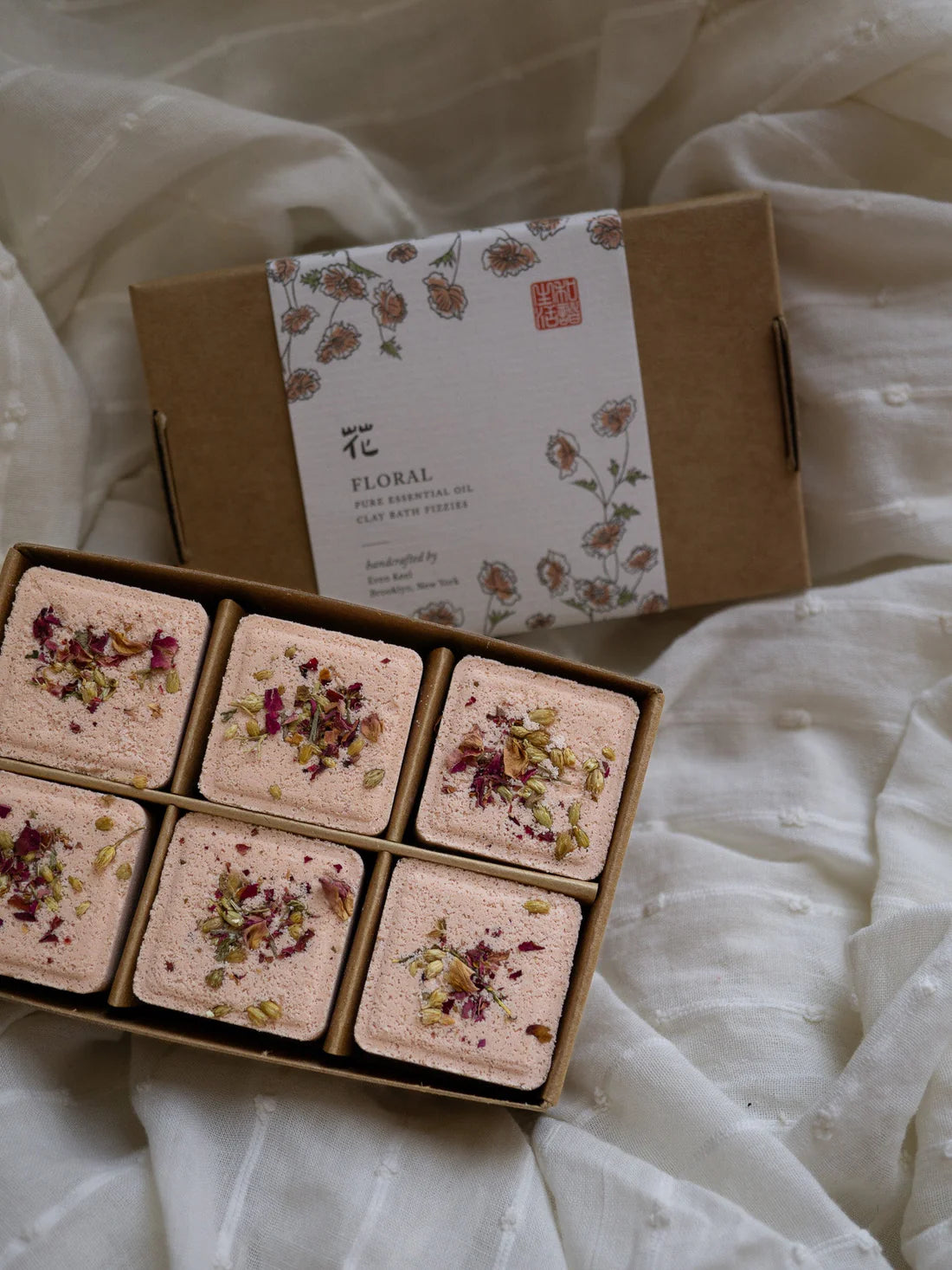 Even Keel Essential Oil Shower Steamers/Bath Fizzy Set - Floral