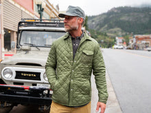 Load image into Gallery viewer, Criquet Quilted Shacket | Olive
