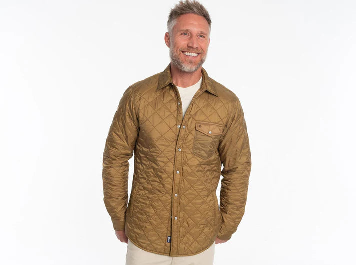 Criquet Quilted Shacket | Fools Gold