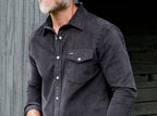 Criquet Corduroy Pearl Snap | Midnight Oil