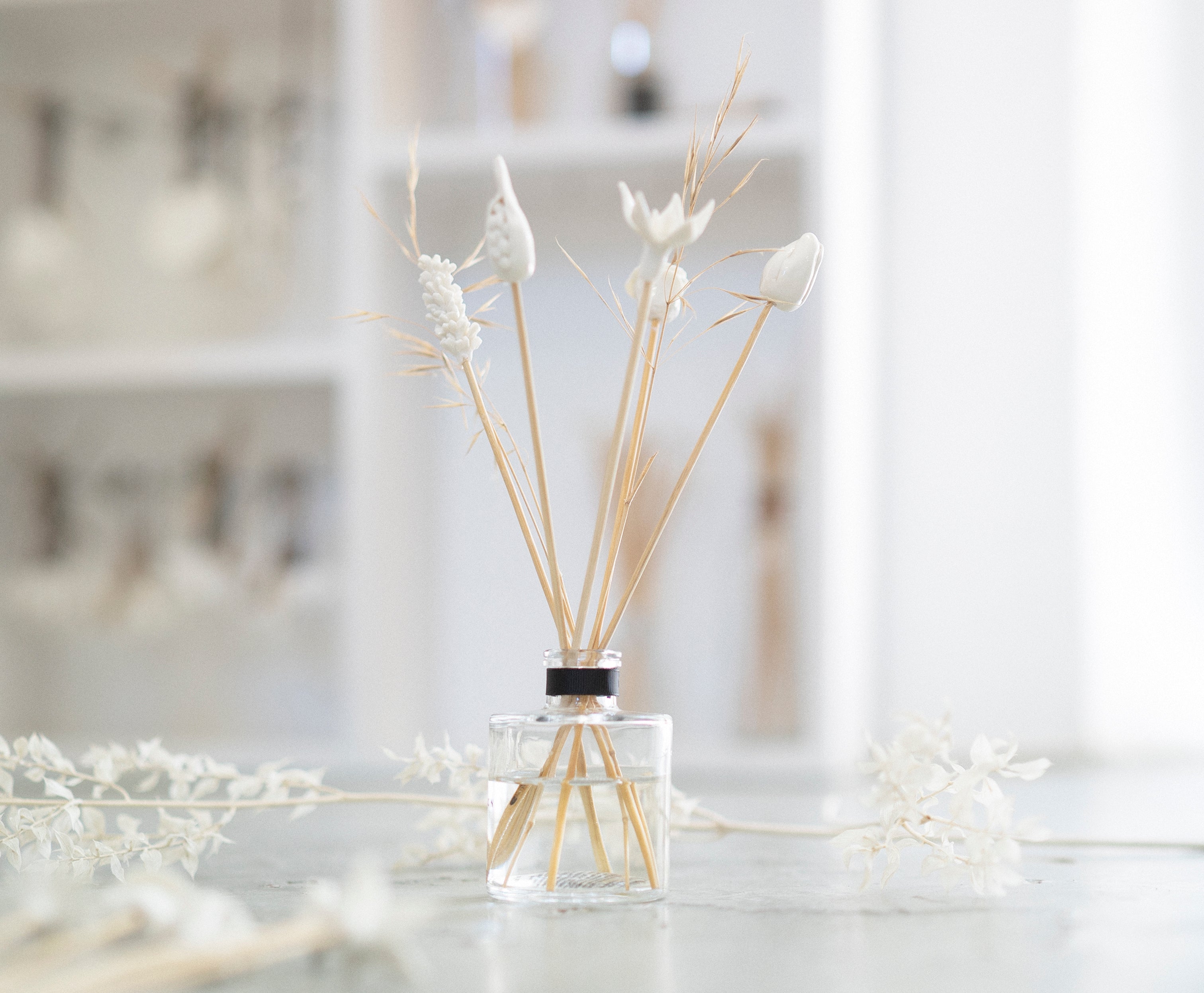 Purely Porcelain Individual Diffuser Flower | Protea