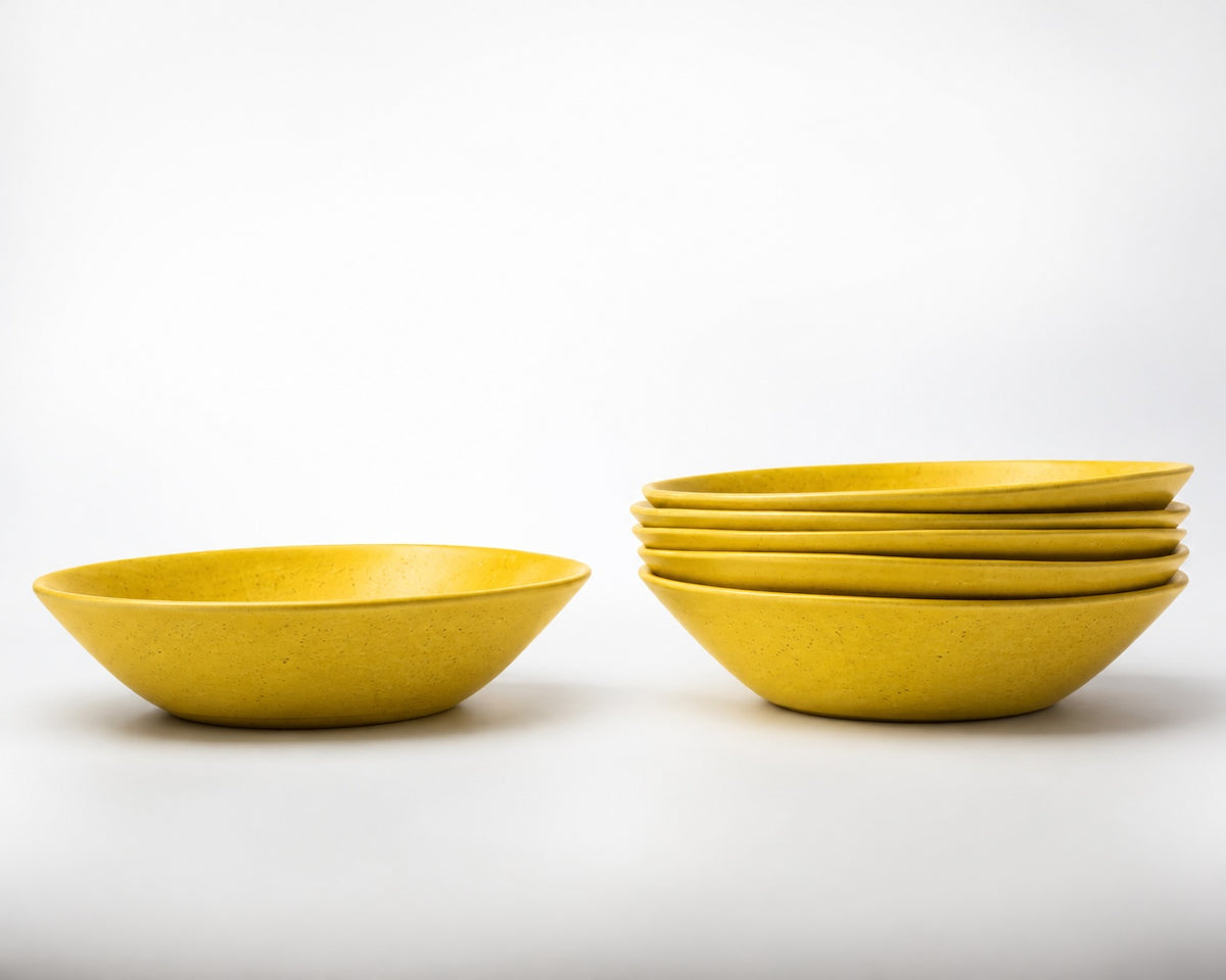 Haand Soup/Dinner Bowl - Skali | 9.5 in + 45 oz - Tumeric