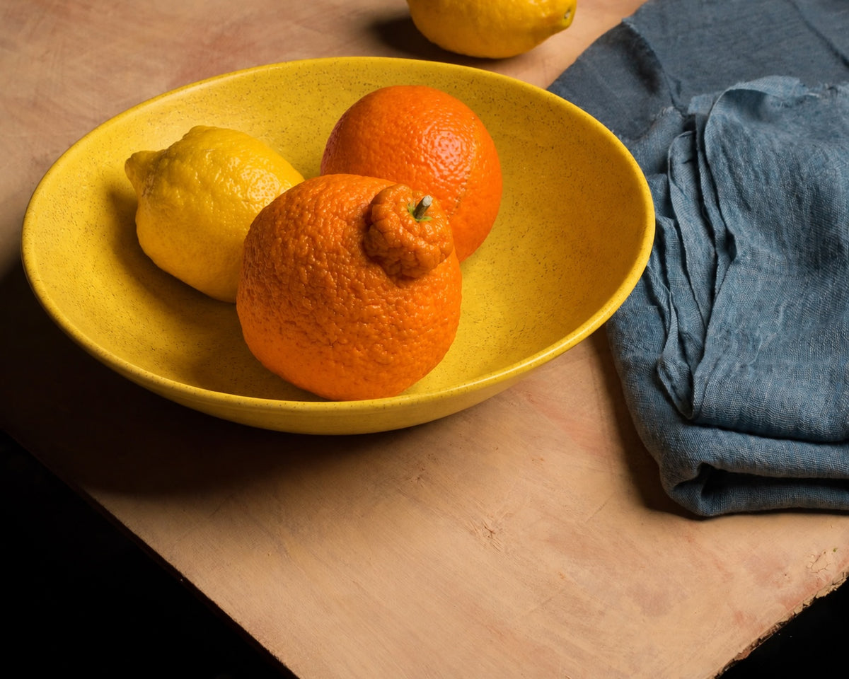 Haand Soup/Dinner Bowl - Skali | 9.5 in + 45 oz - Tumeric