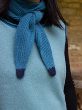 Load image into Gallery viewer, Oats &amp; Rice Dorothy Cashmere Neck Scarf | Aegean

