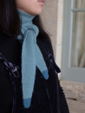Oats & Rice Dorothy Cashmere Neck Scarf | Blue