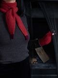 Oats & Rice Dorothy Cashmere Neck Scarf | Red