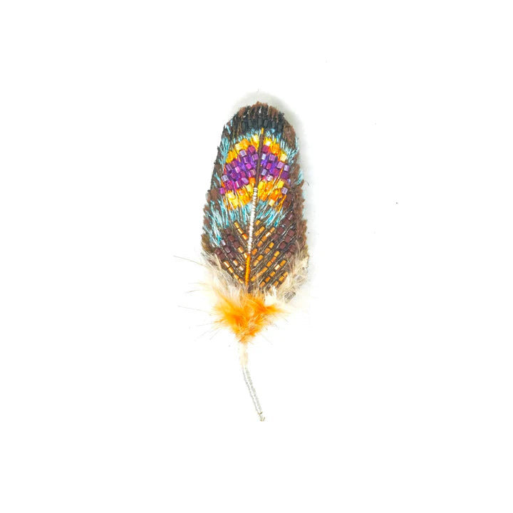 Trovelore Dove Feather Brooch