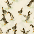 Milkbarn Organic Cotton Long Sleeve One Piece | Duck