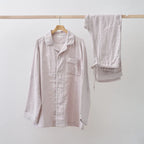 Uchino Marshmallow Gauze Pajama Unisex - Light Gray