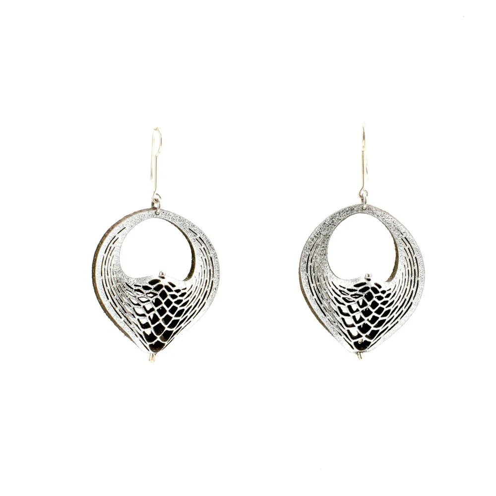 Oropopo Vla Earrings | Silver