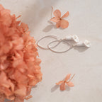 Purely Porcelain Floral Earrings | Lily of the Valley