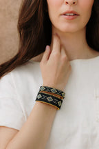 Etkie Native-American-Made Cuff - Kelly | Large