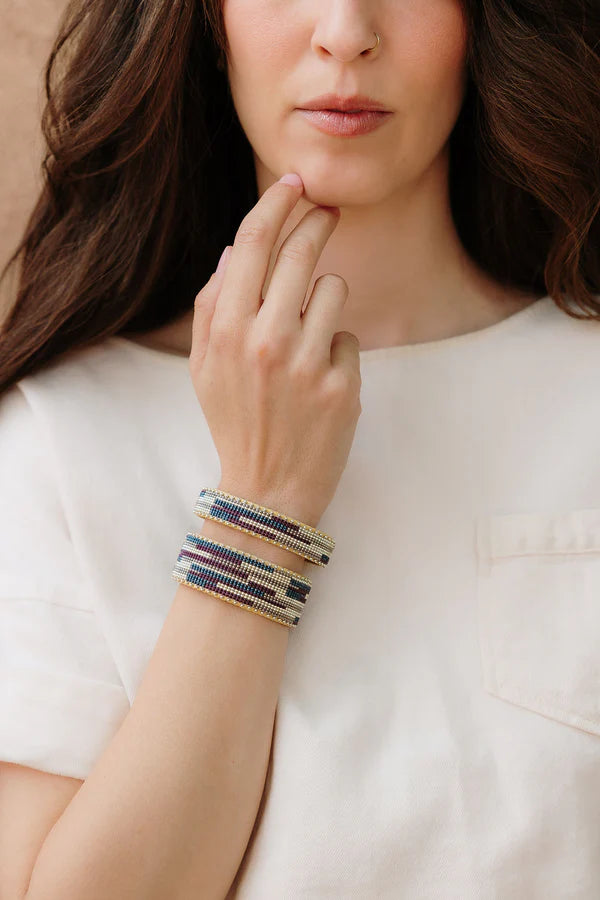 Etkie Native-American-Made Cuff - Hyacinth | Small