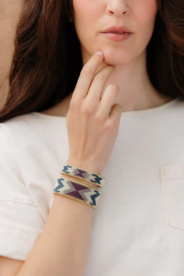 Etkie Native-American-Made Cuff - Bramble | Small