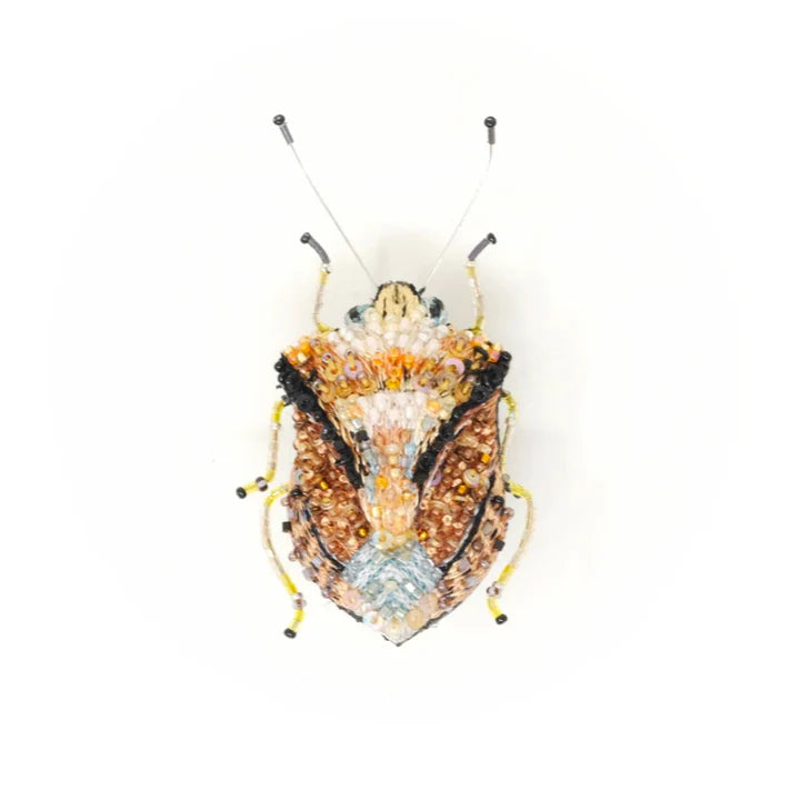 Trovelore European Shield Bug Brooch