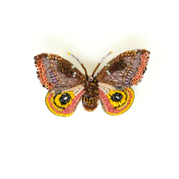 Trovelore Eye Oh Moth Brooch