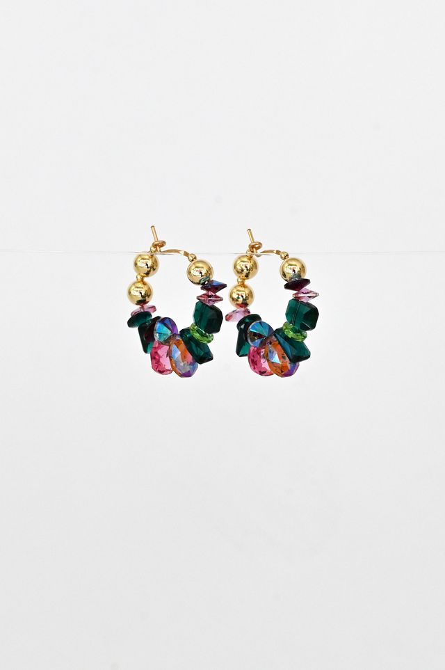 Abacus Row Azalea Earrings - No. 16
