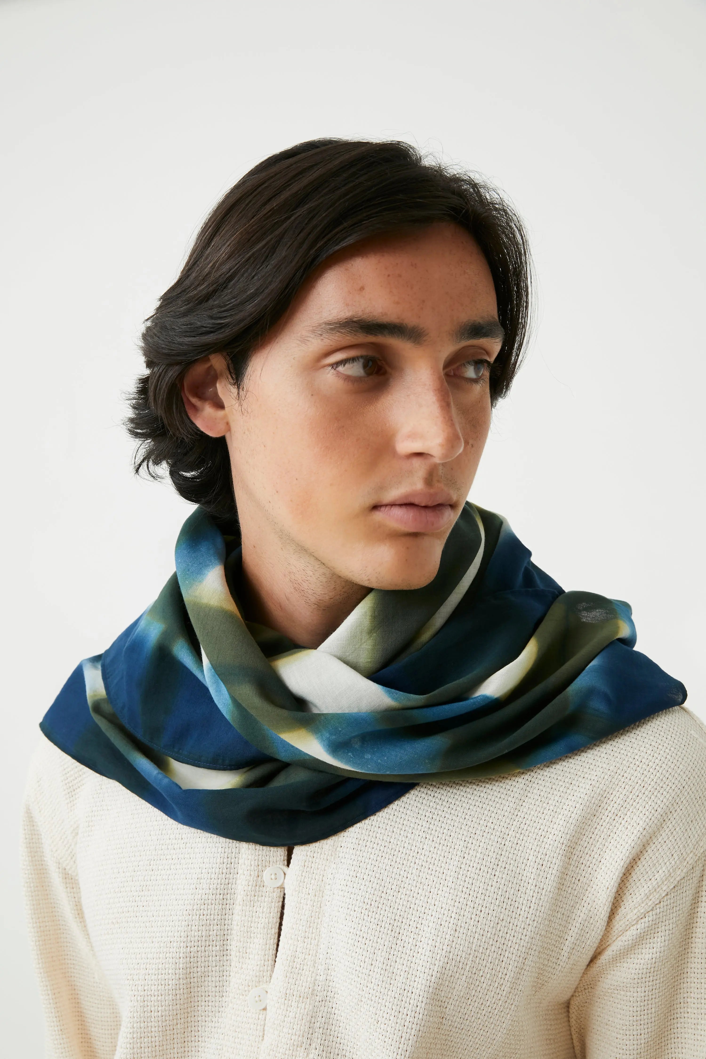 Moismont Yoko N°822 | Indigo - Scarf