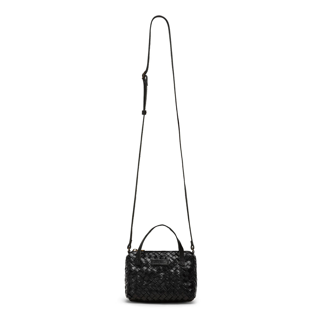 Uashmama Gemmina Crossbody Bag - Woven Black