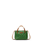 Uashmama Gemmina Crossbody Bag - Woven Green