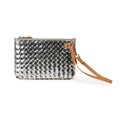 Uashmama Gimi Purse Large - Woven Silver