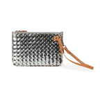 Uashmama Gimi Purse Large - Woven Silver
