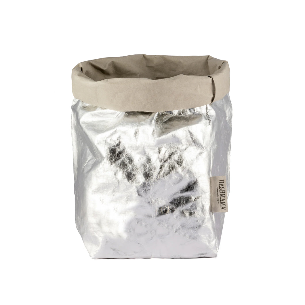 Uashmama Paper Bag - XXLarge | Silver