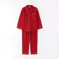 Uchino Marshmallow Gauze Pajama Unisex - Red