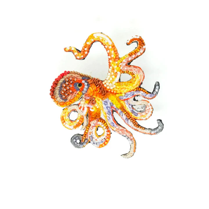 Trovelore Giant Pacific Octopus Brooch