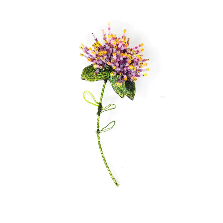 Trovelore Globe Amaranth Brooch