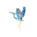 Trovelore Great Blue Heron Brooch