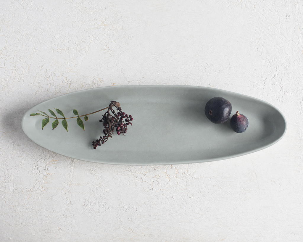 Haand Appetizer Tray | 15.5 in - Matte Grey