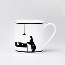 Load image into Gallery viewer, HAM Fine China Mug - Dinosaur Rabbit
