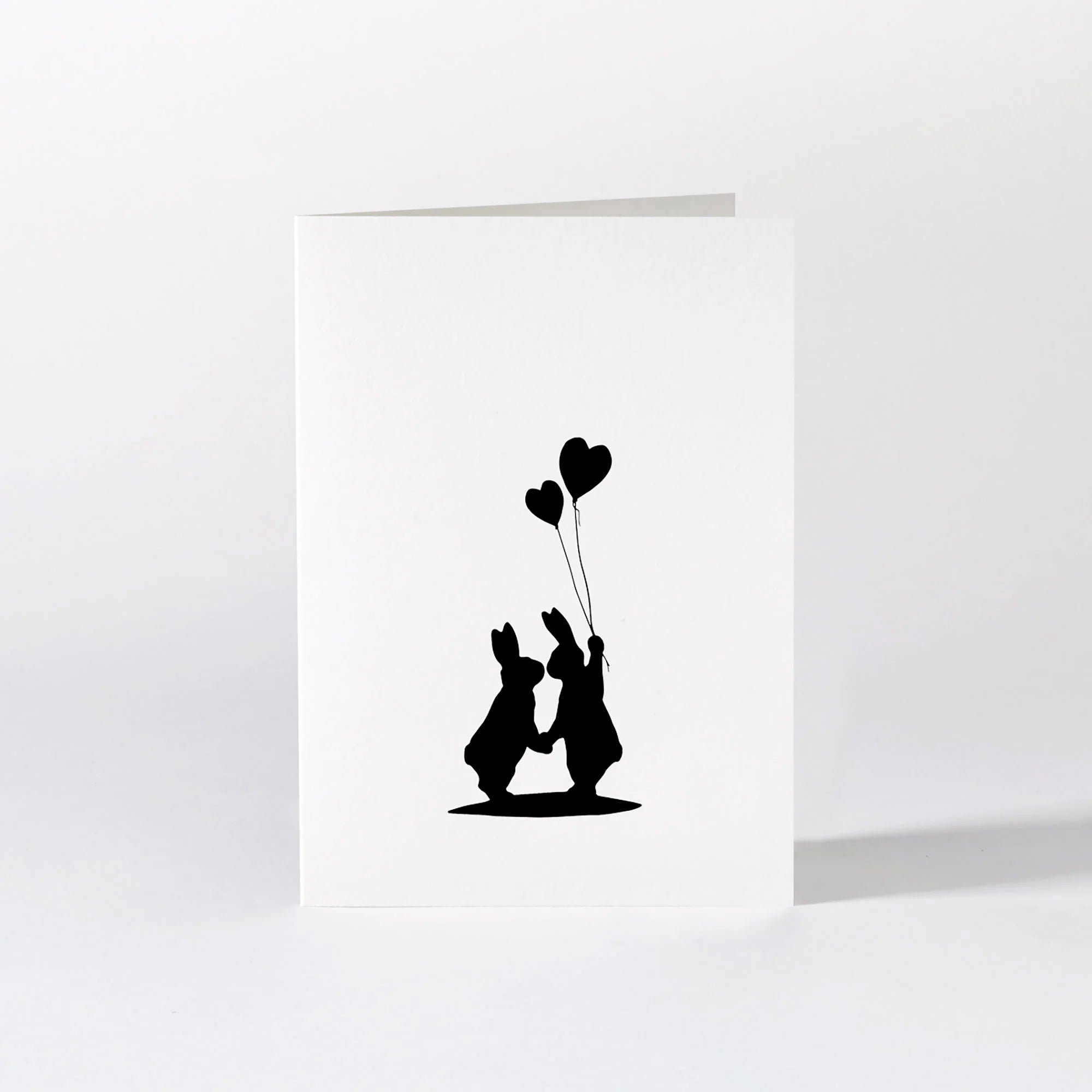 HAM Luxury Greeting Card - Lovestruck Rabbit