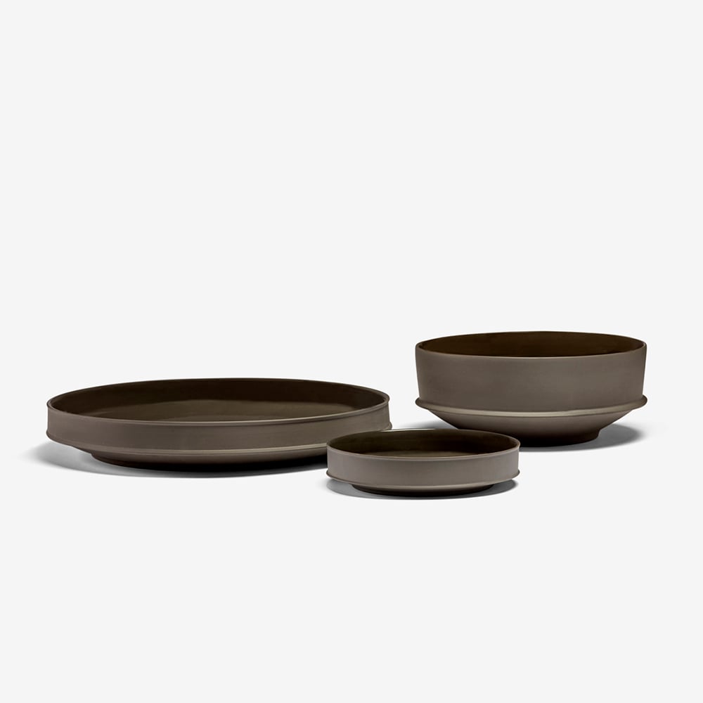 Kelly Wearstler Dune Collection - High Bowl XL | Slate