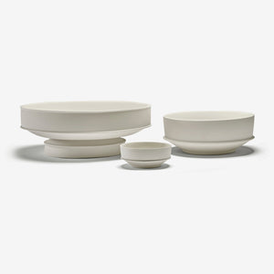 Kelly Wearstler Dune Collection - Raised Bowl Extra Large | Alabaster