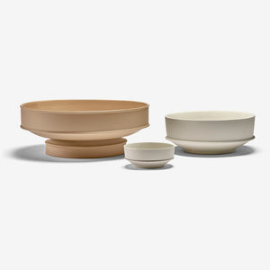 Kelly Wearstler Dune Collection - Raised Bowl Extra Large | Clay