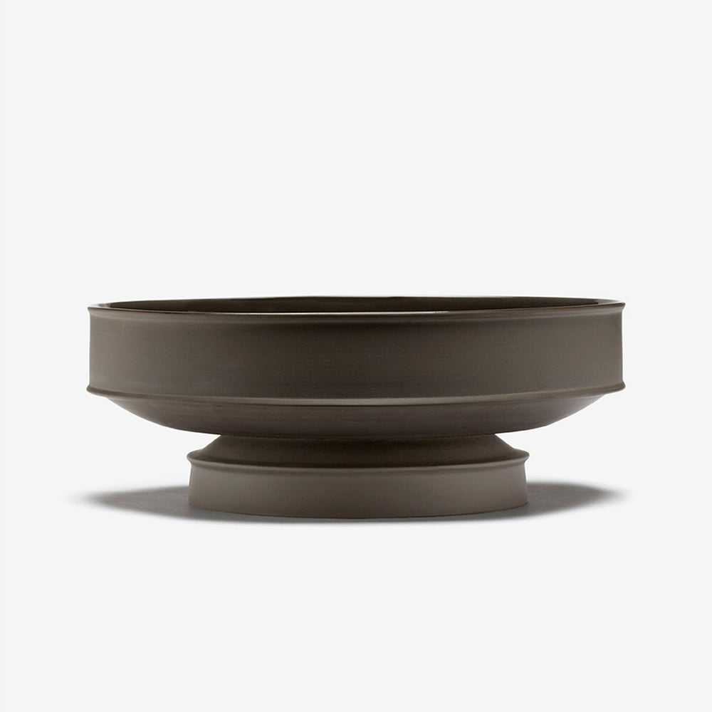 Kelly Wearstler Dune Collection - Raised Bowl Extra Large | Slate