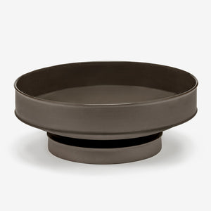 Kelly Wearstler Dune Collection - Raised Bowl Extra Large | Slate