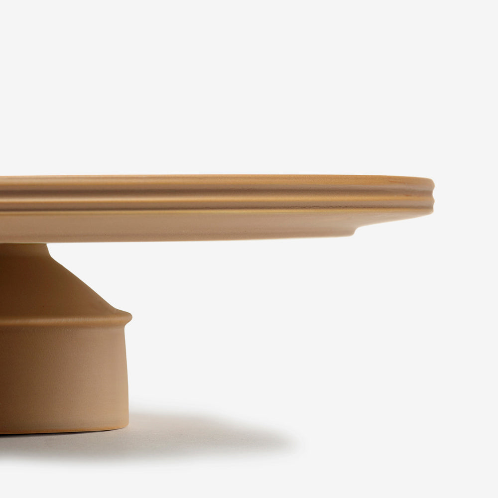 Kelly Wearstler Dune Collection - Cake Stand | Clay