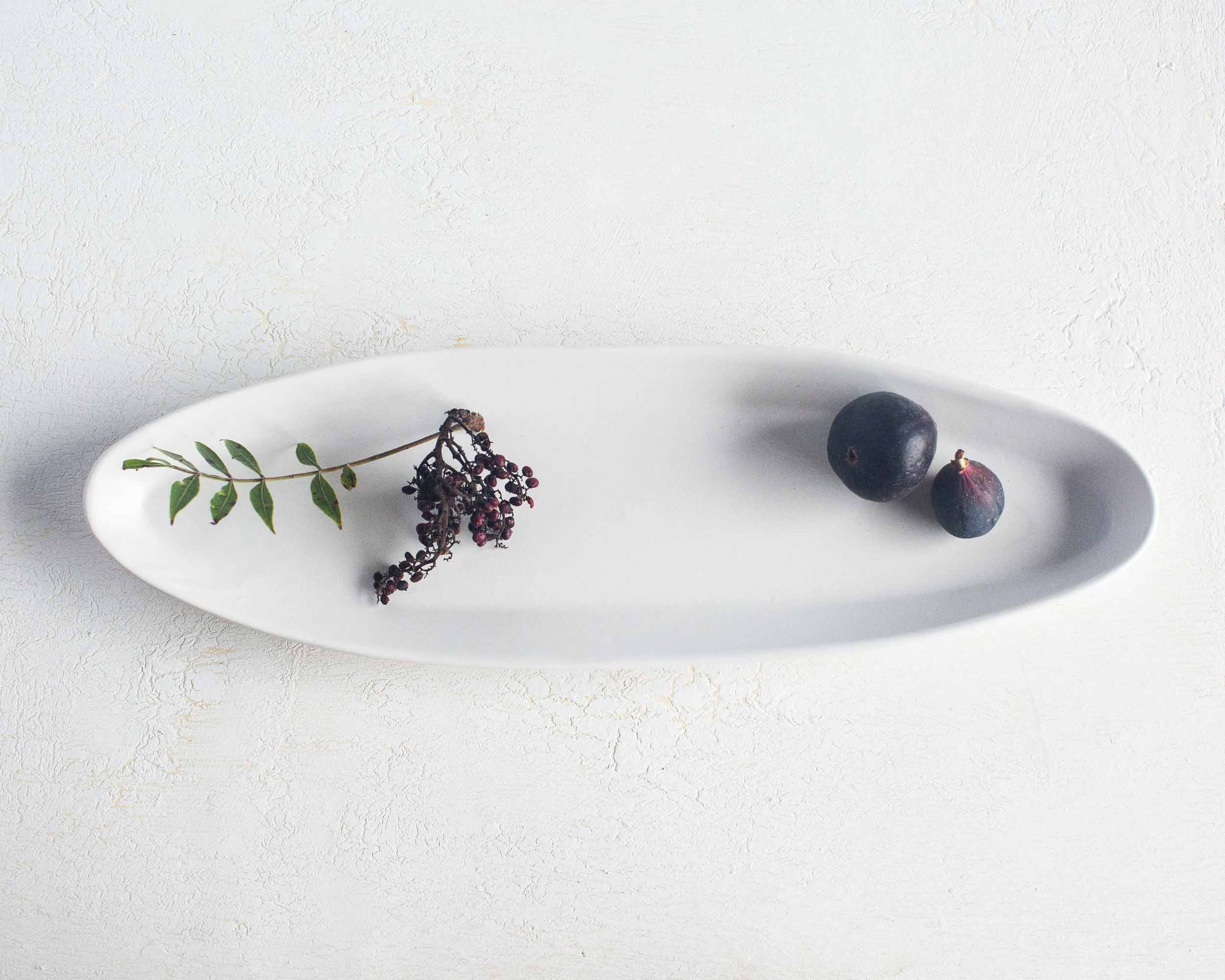 Haand Appetizer Tray | 15.5 in - Matte Black