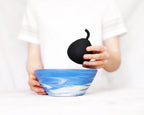 Haand Sharing Bowl - Ripple | 8 in + 38 oz - Celadon