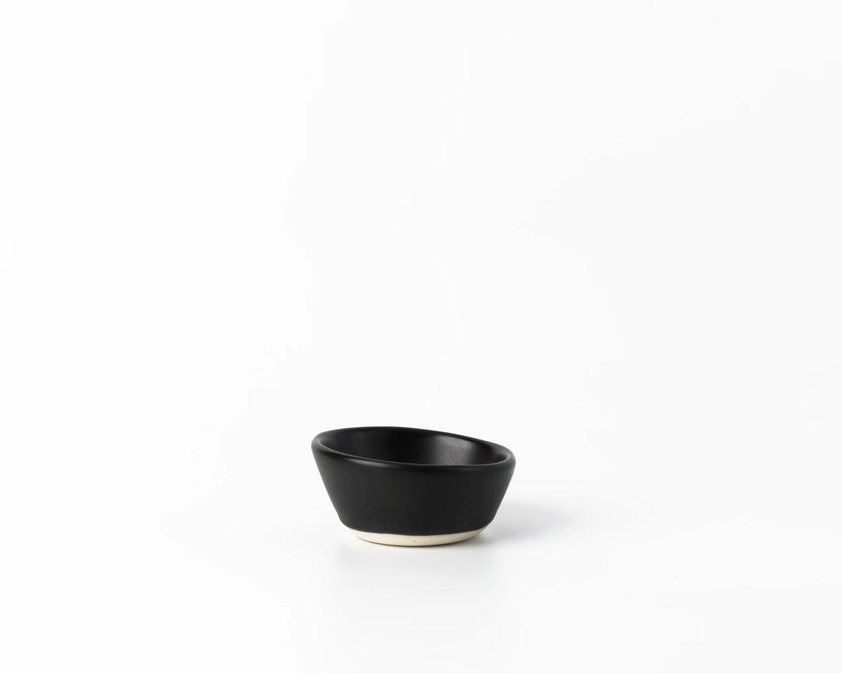Haand Ramekin - Ripple | 3.5 in + 2.5 oz - Matte Black